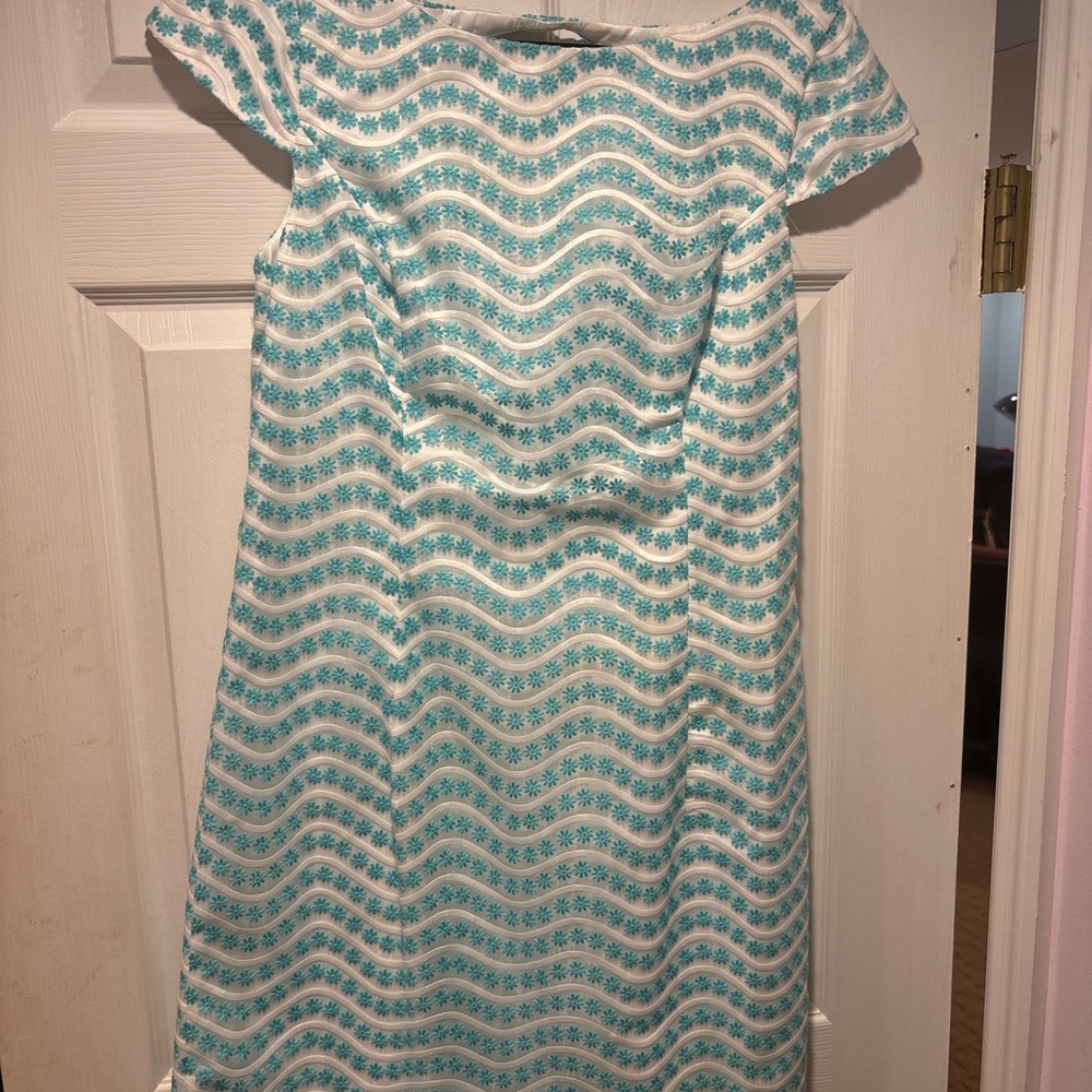 Lilly Pulitzer Blue and White Dress